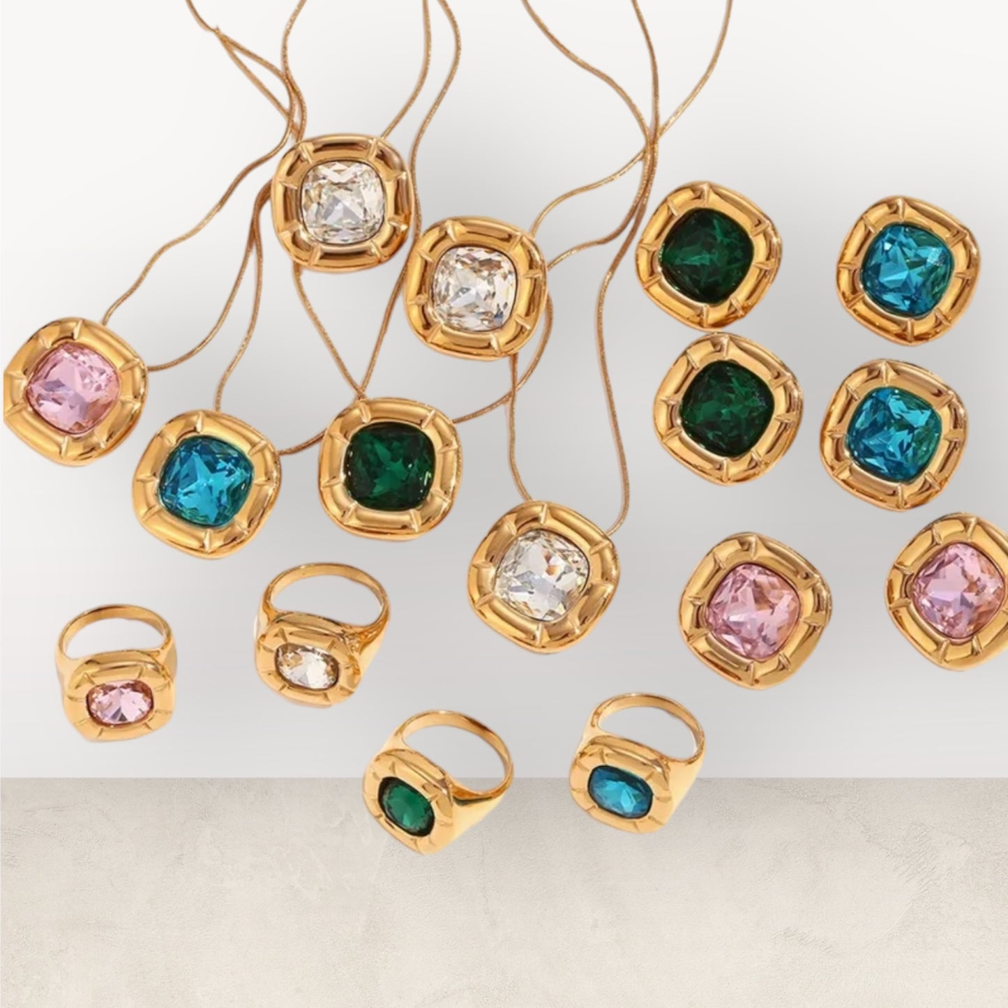 Shining Zirconia Rings