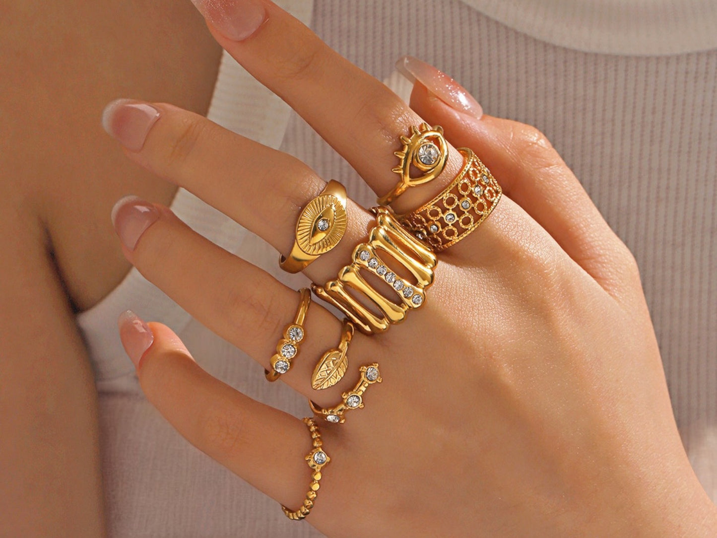 Matiasma Ring Adjustable Stainless Steel