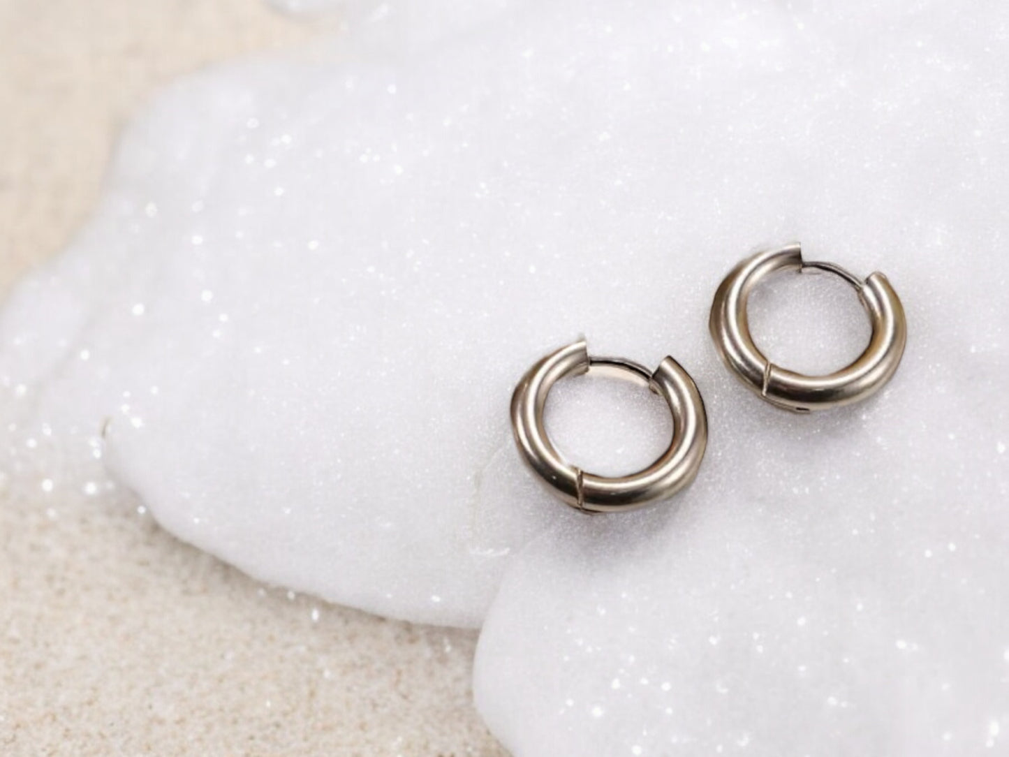 Mini Hoops Silver and Gold