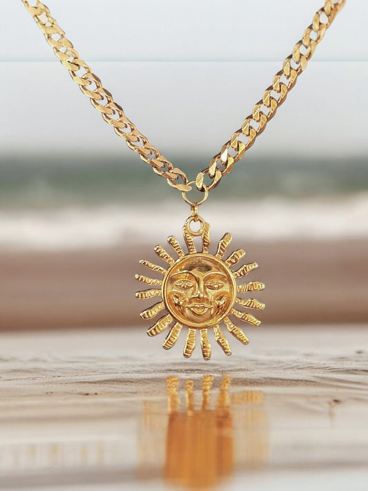 Cubana Sun Necklace for Summer