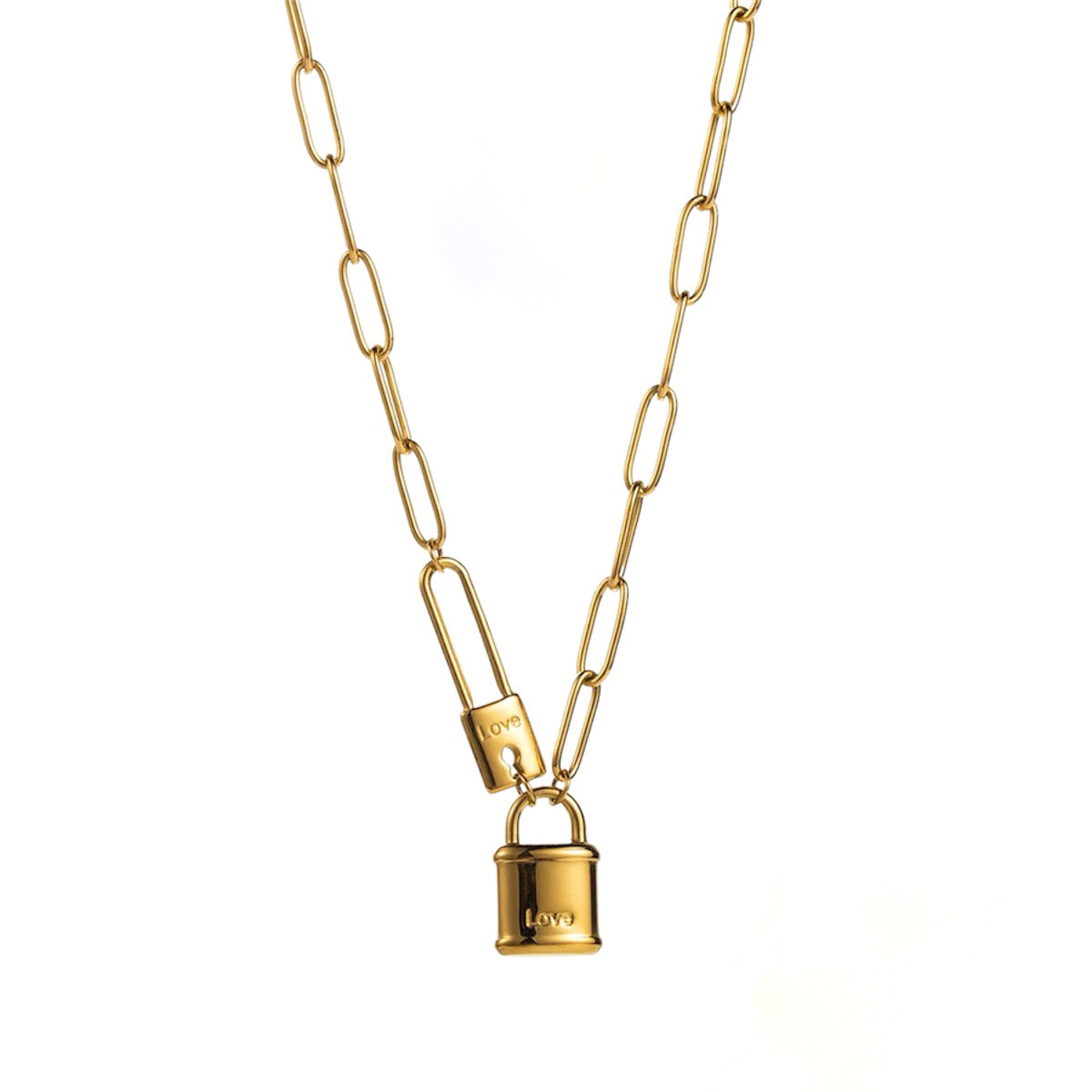 Lock and Love Necklace