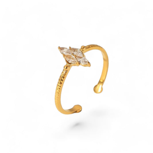 Adjustable Diamond Ring