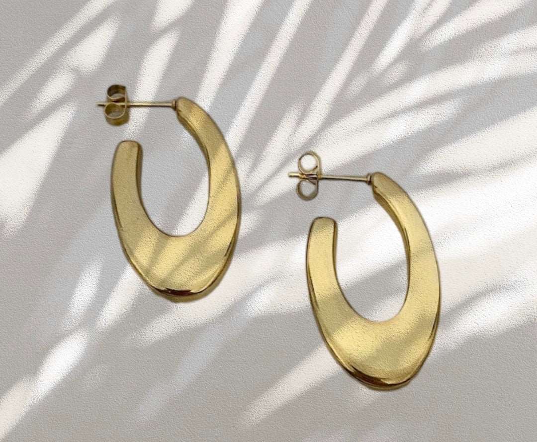 U Gold Earrings